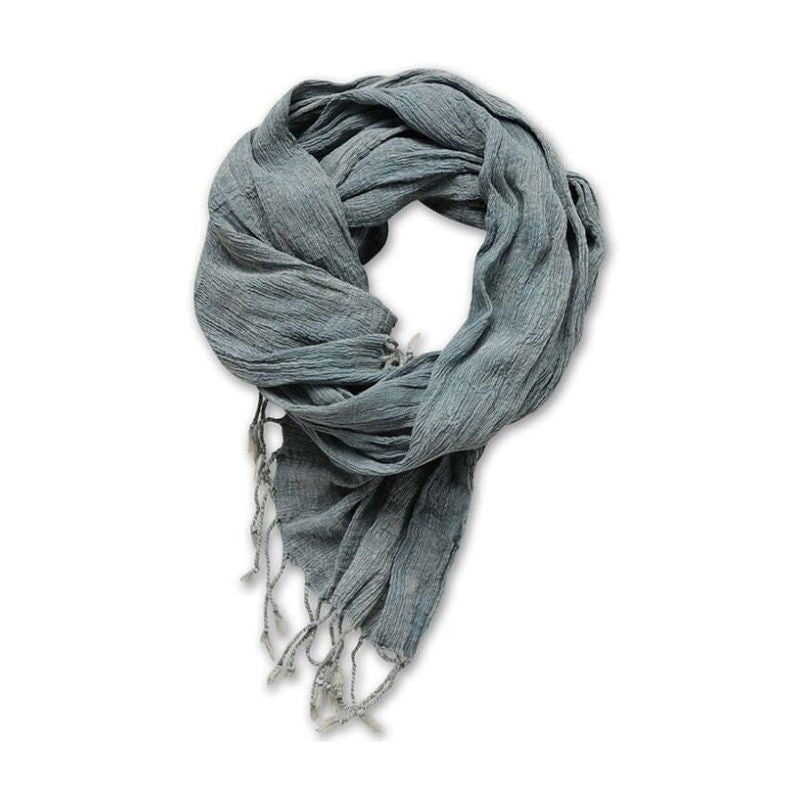 Φουλάρι με Κρόσσια Charisma 55X200 / Dusk Blue