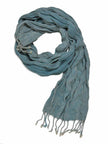 Φουλάρι με Κρόσσια Charisma 55X200 Dusk Blue