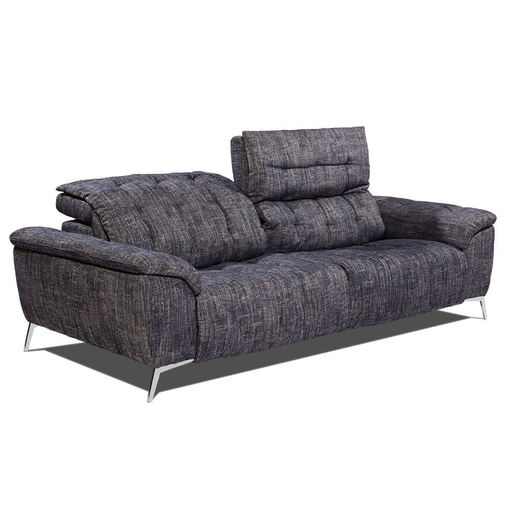 Τριθέσιος Καναπές F&T Italia Dune 230X100X80 102Η blue