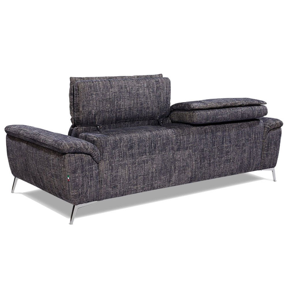 Τριθέσιος Καναπές F&T Italia Dune 230X100X80 102Η blue