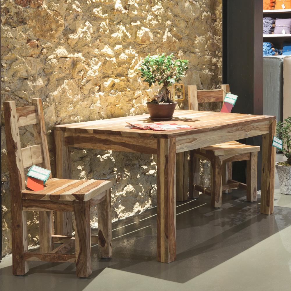 Ξύλινο Τραπέζι Κουζίνας Μοναστηριακό Waverly Palazzo 140x90