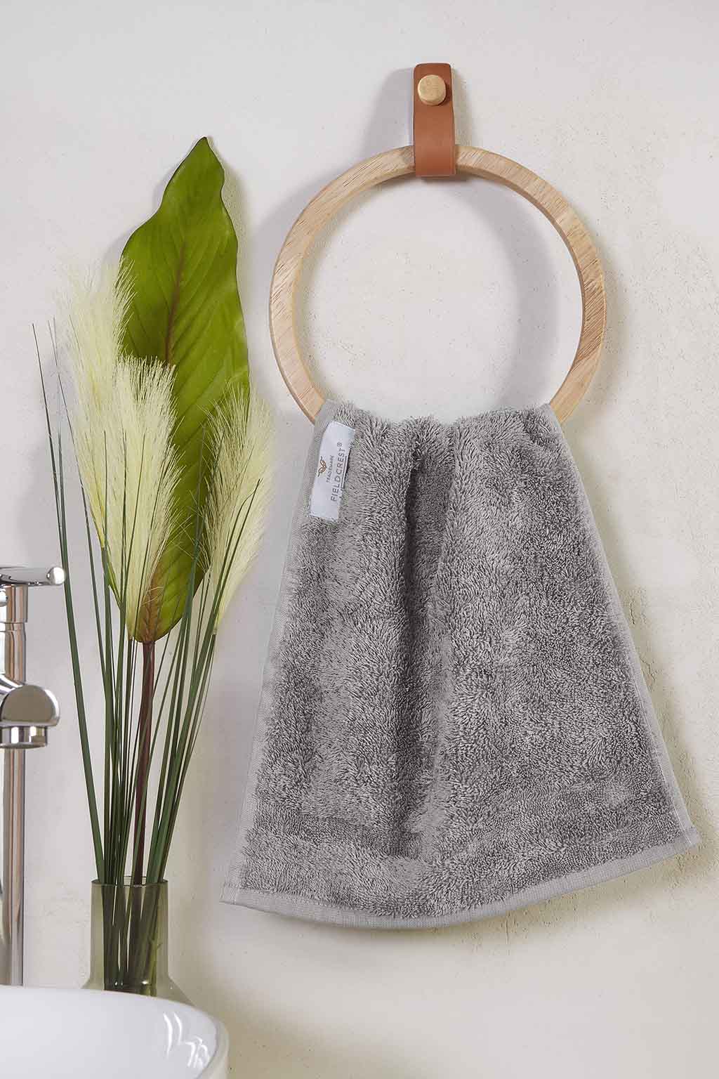 Πετσέτες Μπάνιου Fieldcrest Ultra Soft 30x50 / Silver