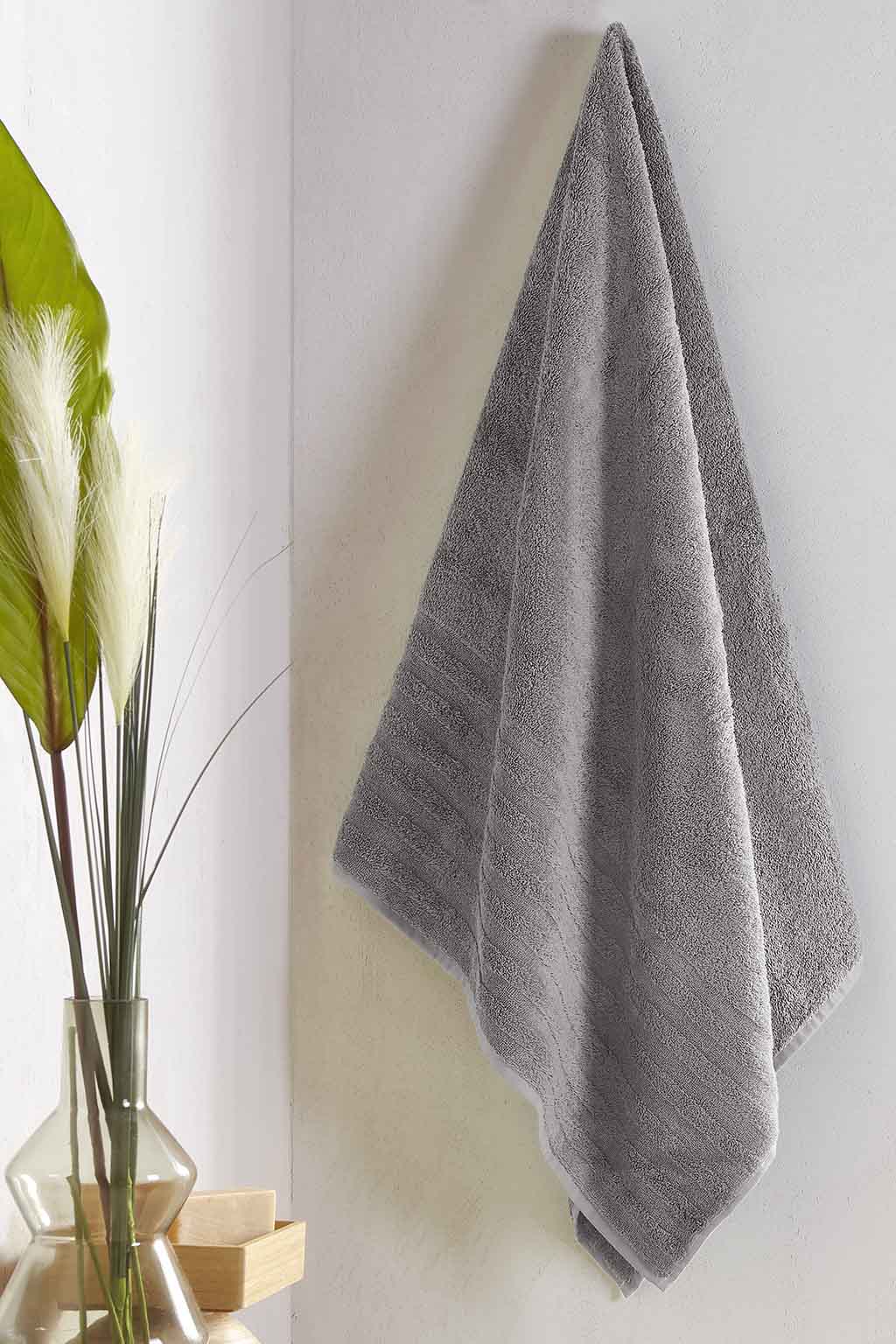 Πετσέτες Μπάνιου Fieldcrest Ultra Soft 76x147 / Silver