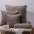 Διακοσμητική Μαξιλαροθήκη Waverly 80X80 Light Brown