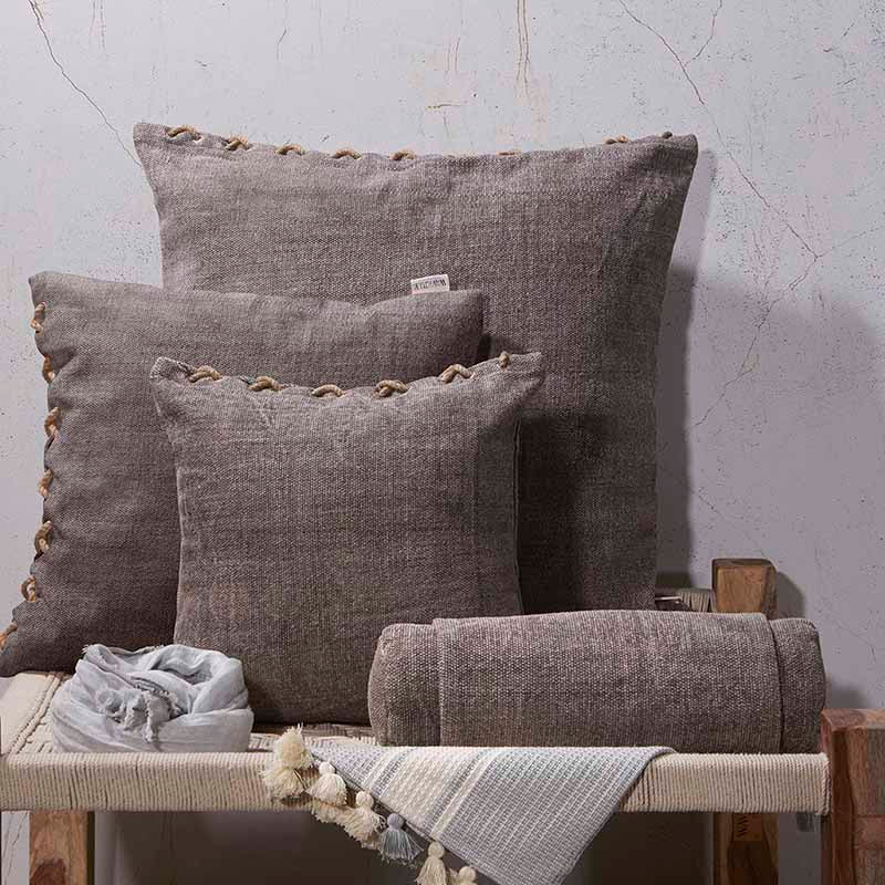 Διακοσμητική Μαξιλαροθήκη Waverly 80X80 Light Brown