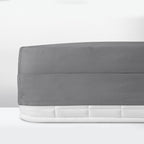 Σεντόνι με Λάστιχο Μονόχρωμο Cannon Imperial 100X200+40 State Grey