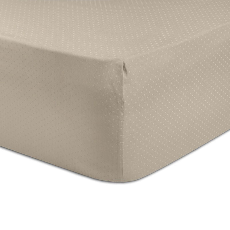 Σεντόνι με Λάστιχο Πουά Cannon Imperial 100X200+40 / Tan