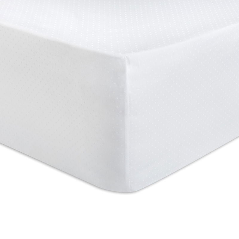 Σεντόνι με Λάστιχο Πουά Cannon Imperial 180X200+40 / White