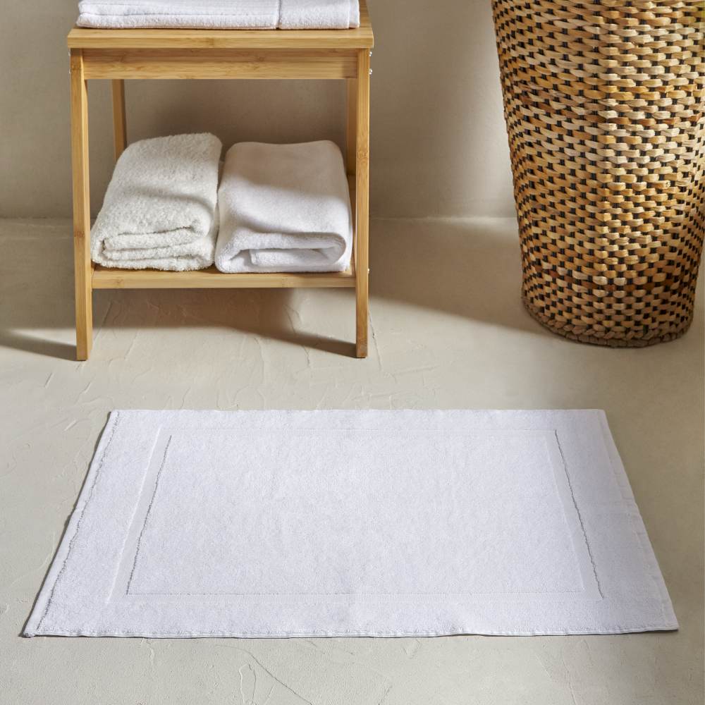Πατάκι Μπάνιου Aegean 800gsm Λευκό 50X80 White