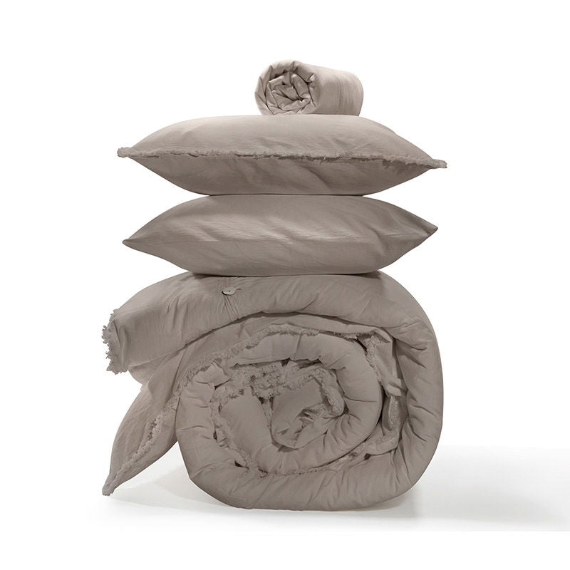 Σετ Παπλωματοθήκη Charisma Natural Collection 230X250 / Linen Beige
