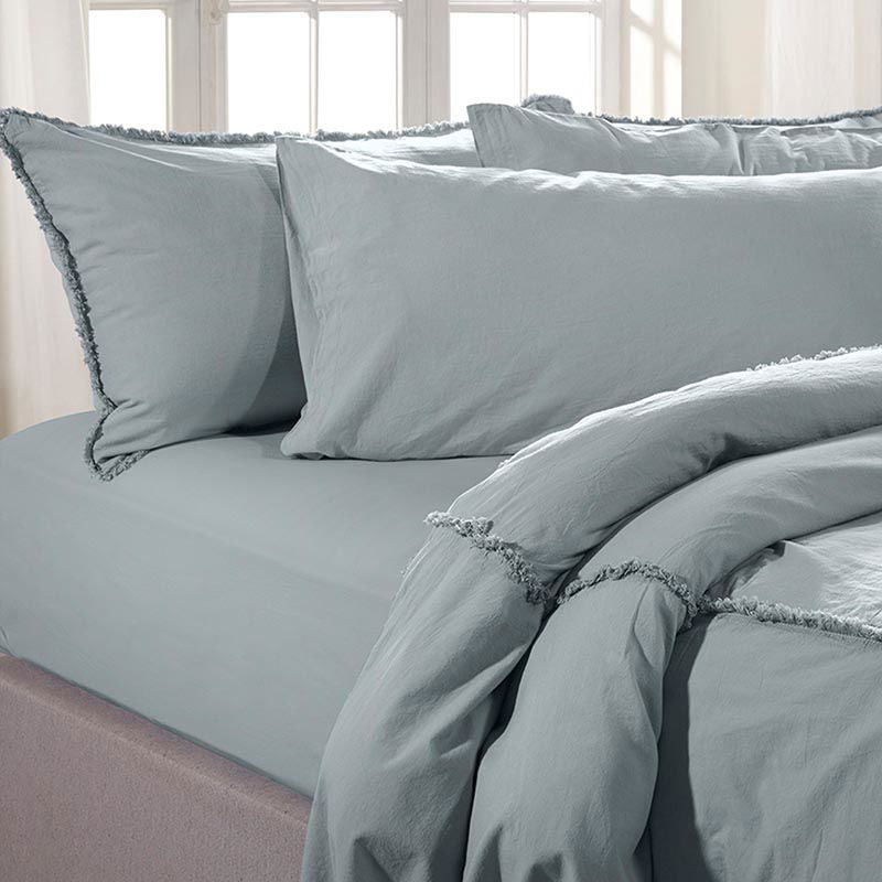 Σετ Παπλωματοθήκη Charisma Natural Collection 260X250 / Mint Blue