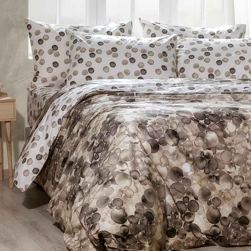 Σετ Παπλωματοθήκη Βαμβακερή Cannon Cotton Fresh 170X250 / illusion