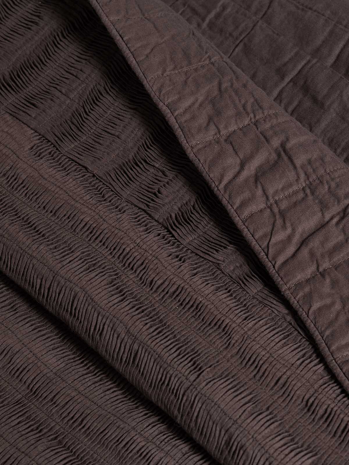 Κουβερλί bedwall πλισέ 240X260 / brown