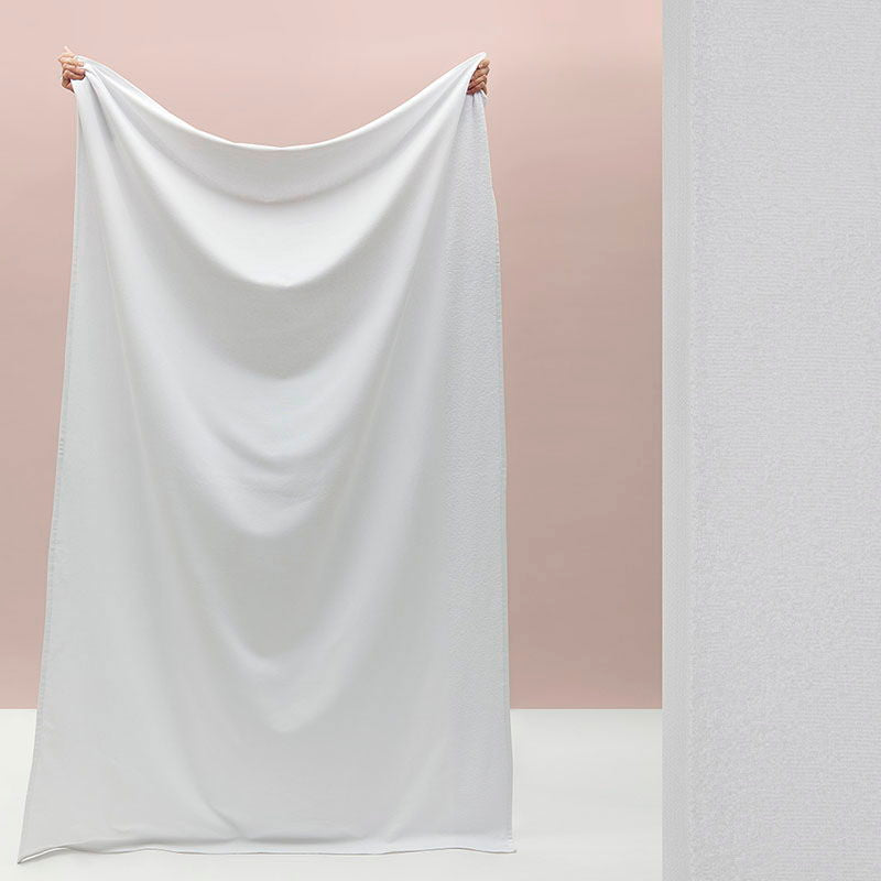 Πετσέτα Θαλάσσης Hauz French Terry 120X200 / White