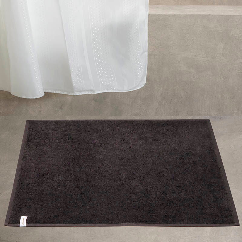 Πετσετέ Πατάκι Μπάνιου Αιγαίον Nua Cotton 50X70 / Licorice