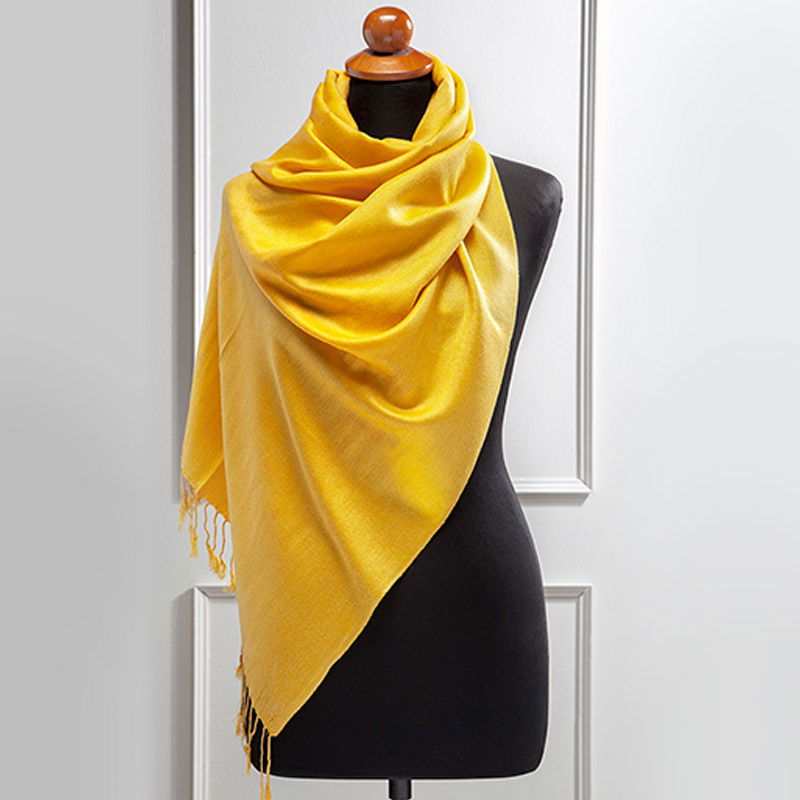 Πασμίνα Μονόχρωμη Αιγαίον ASS / Yellow