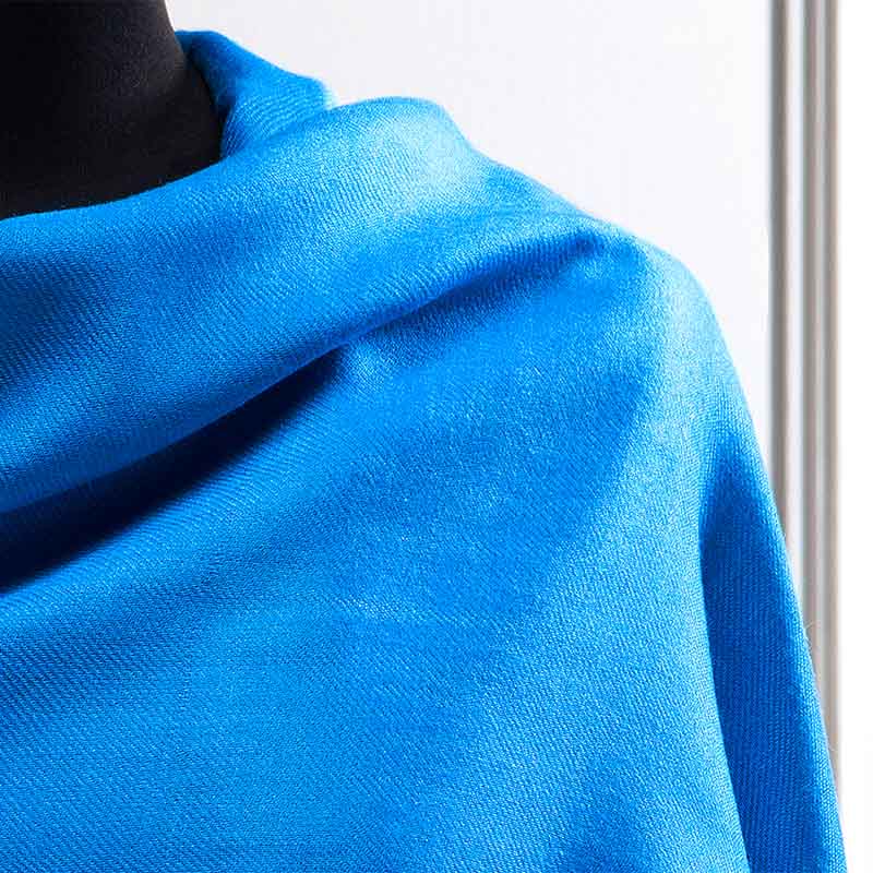 Πασμίνα Μονόχρωμη Αιγαίον ASS / Blue