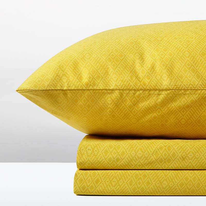 Σετ Παπλωματοθήκη Βαμβακερή Cannon Cotton Fresh 170X250 / Gold Rhombus