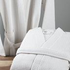 Μπουρνούζι Aegean Pique 240gsm Λευκό XL White