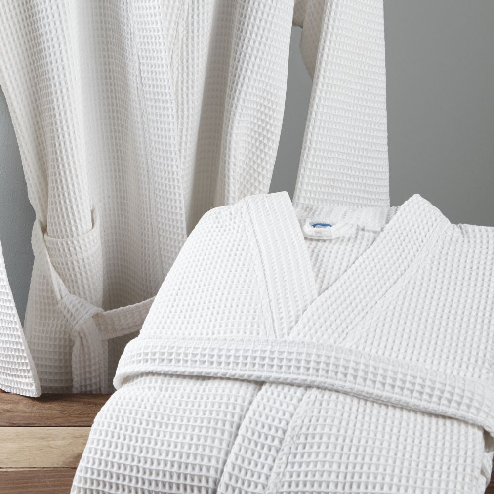 Μπουρνούζι Aegean Pique 240gsm Λευκό XL White
