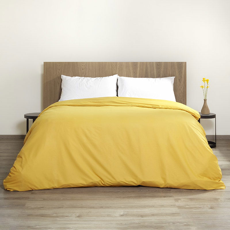 Παπλωματοθήκη Βαμβακερή Μονόχρωμη 230X240 / Honey