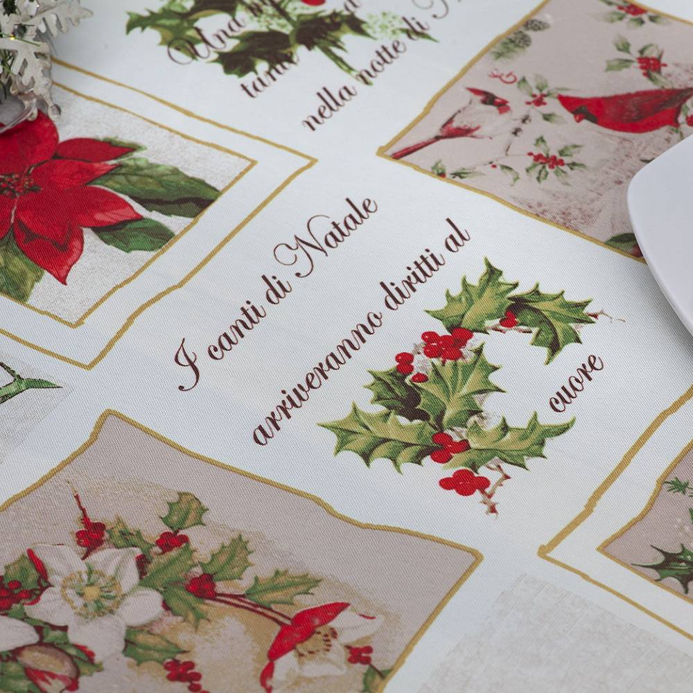 Χριστουγεννιάτικο Τραπεζομάντηλο Luxury Home 140X140 Assorted