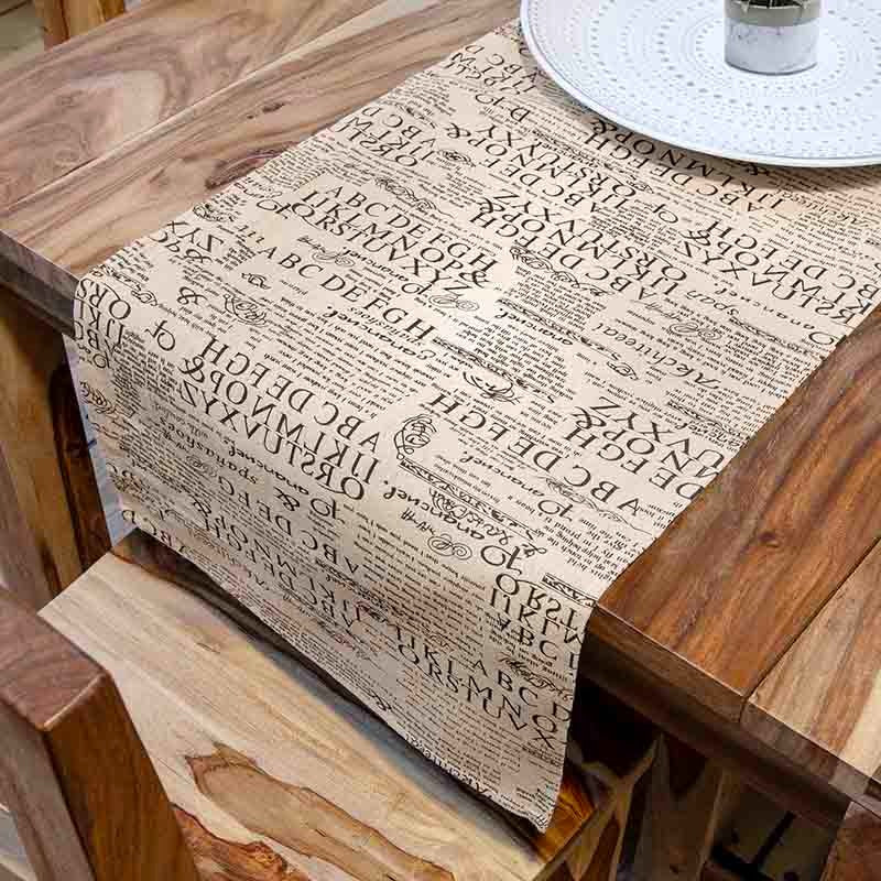 Τραβέρσα - Ράνερ Τραπεζιού Αιγαίον 40X170 Beige