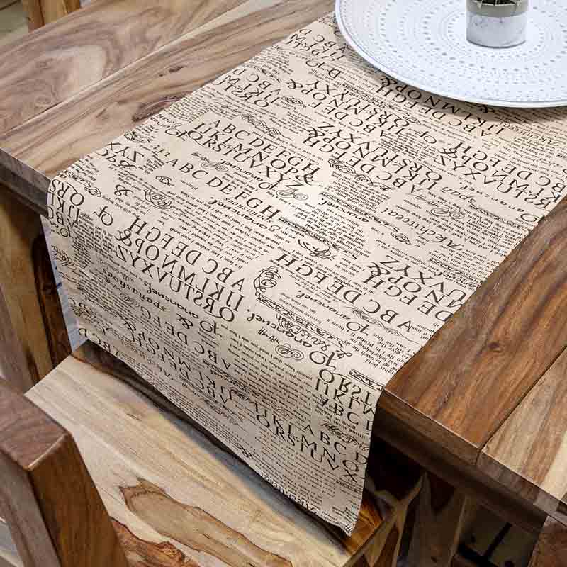 Τραβέρσα - Ράνερ Τραπεζιού Αιγαίον 40X170 / Beige