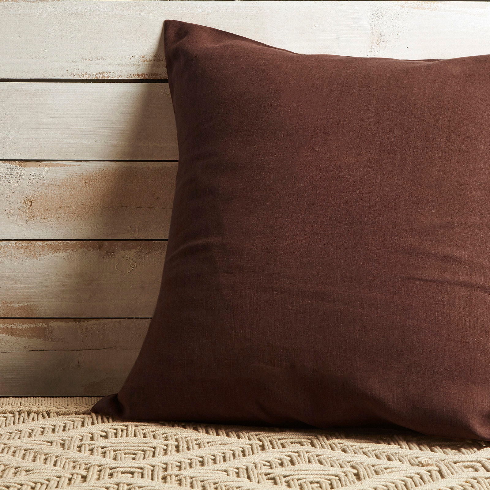 Διακοσμητική Μαξιλαροθήκη Hauz 60X60 / Brown