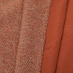 Ριχτάρι Αιγαίον Chenille 180X180 / Pumpkin
