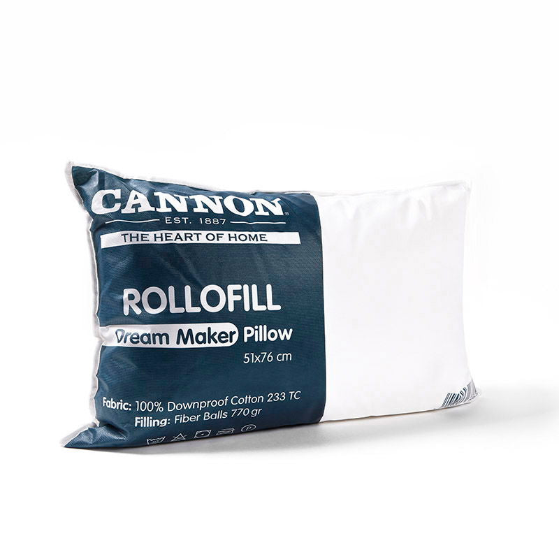 Μαξιλάρι Ανατομικό Cannon Rollofill Dream Maker 51X76 / Medium
