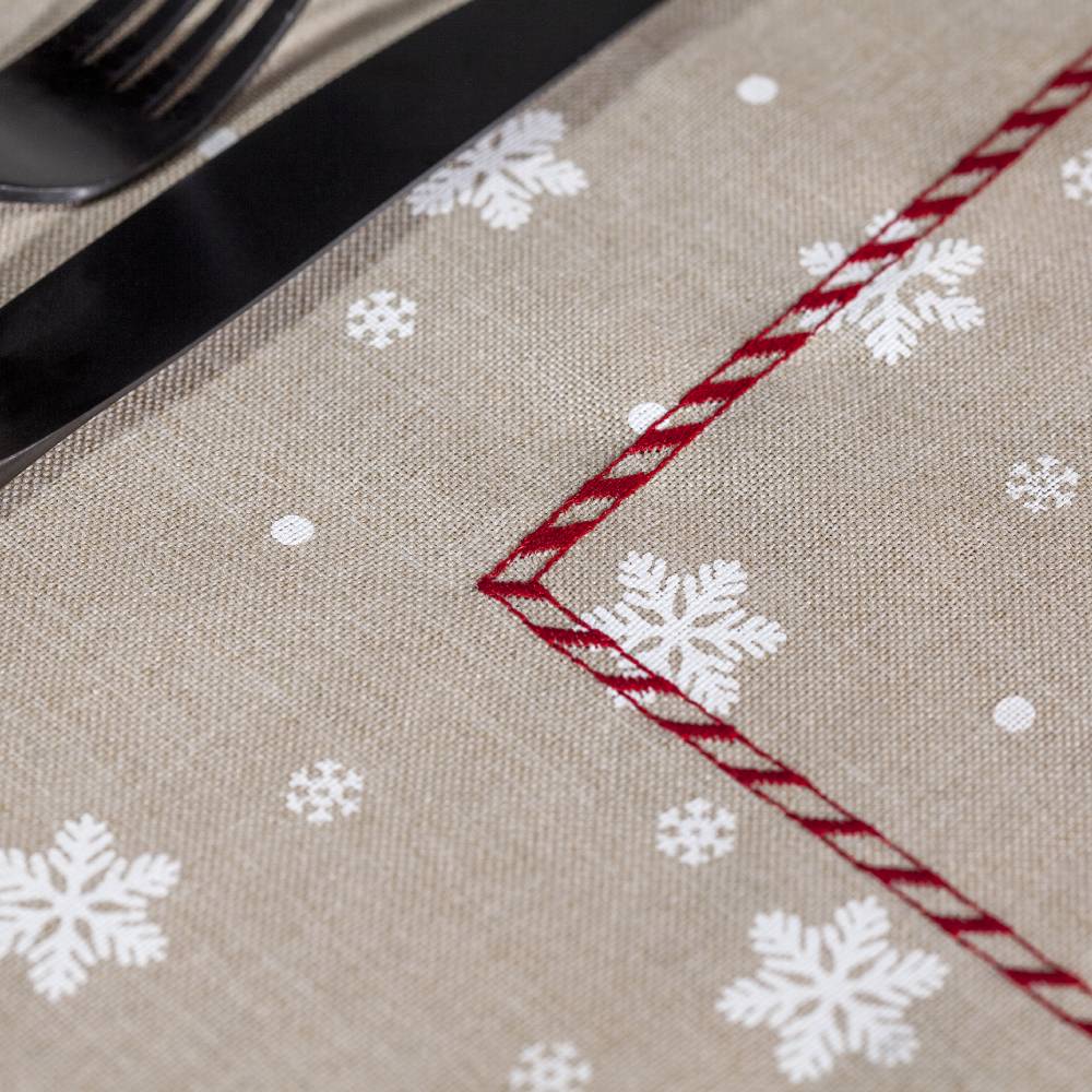 Tραπεζομάντηλο Χριστουγεννιάτικο Luxury Home Syn 150X150 Noel