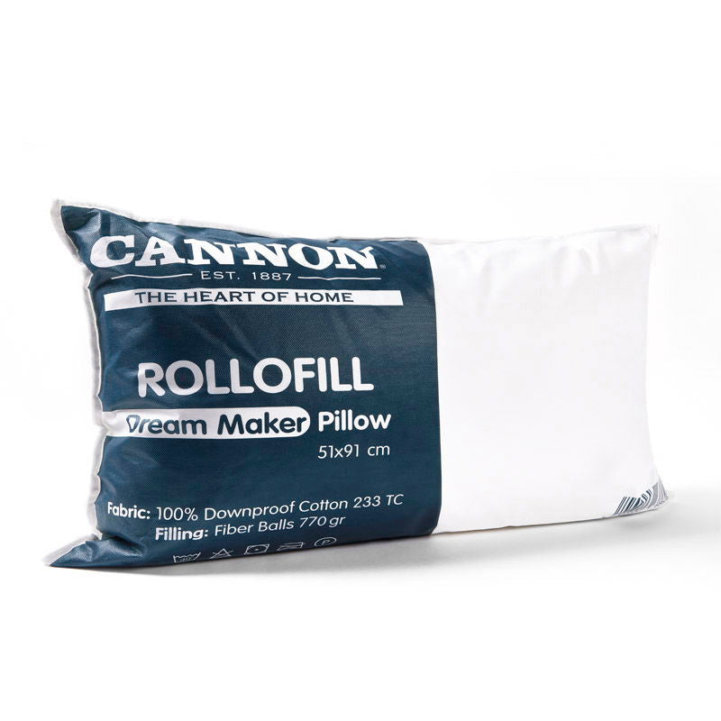 Μαξιλάρι Ανατομικό Cannon Rollofill Dream Maker 51X91 / Medium