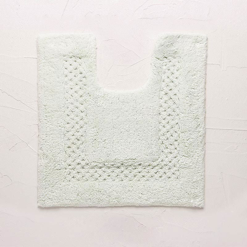 Πατάκι Μπάνιου με Λαιμό Blue / 50X55 / Border Waffle