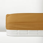 Σεντόνι Cannon Classic με Λάστιχο 100X200+30 Turmeric