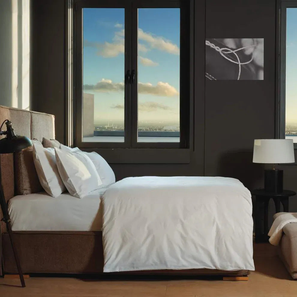 Σεντόνι Hotel Αιγαίον Floret 160TC 180X280 / White