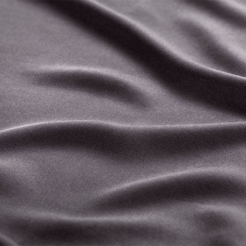 Κατωσέντονο με Λάστιχο Hauz Vegan Silk 160X200+40 / Grey