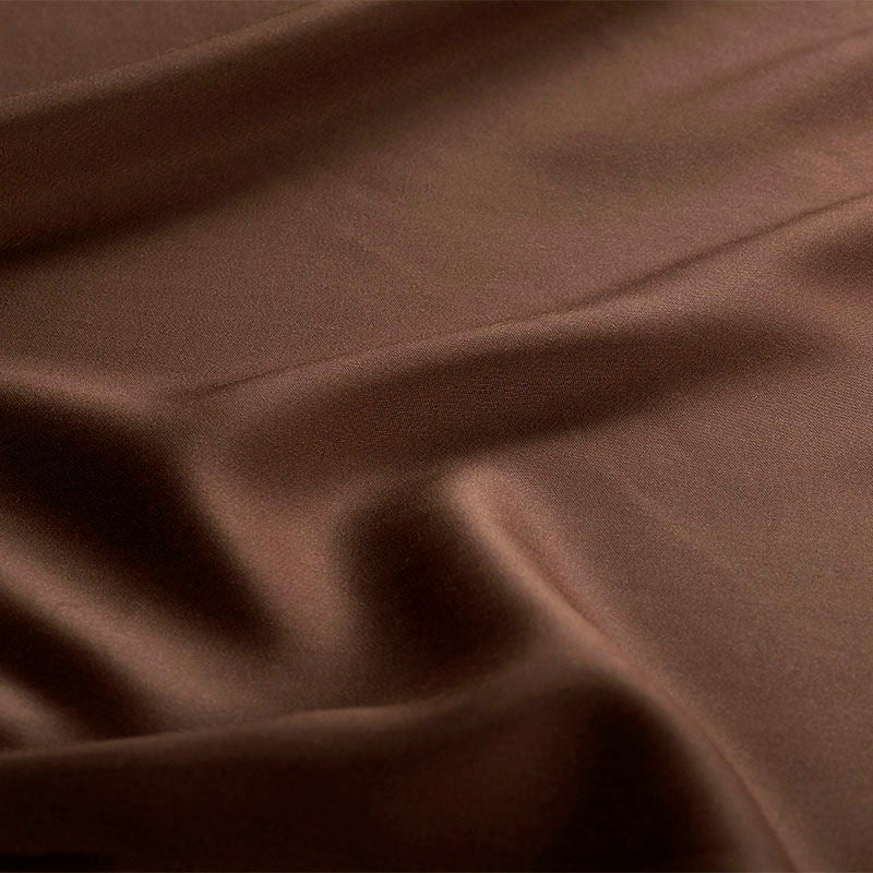 Κατωσέντονο με Λάστιχο Hauz Vegan Silk 180X200+40 Cinnamon