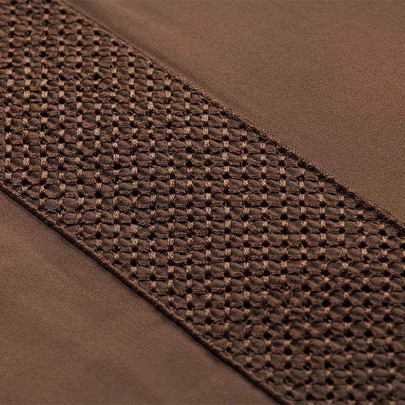 Σετ Παπλωματοθήκη 3τμχ Hauz Vegan Silk 230X250 / Cinnamon