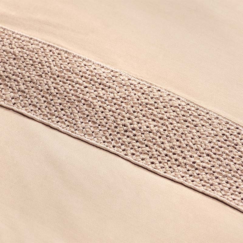 Σετ Παπλωματοθήκη 3τμχ Hauz Vegan Silk 260X250 / Dusty Pink