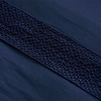 Σετ 2τμχ Μαξιλαροθήκες Hauz Vegan Silk Collection 52X78 Blue