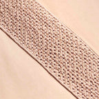 Σετ 2τμχ Μαξιλαροθήκες Hauz Vegan Silk Collection 52X92 Dusty Pink