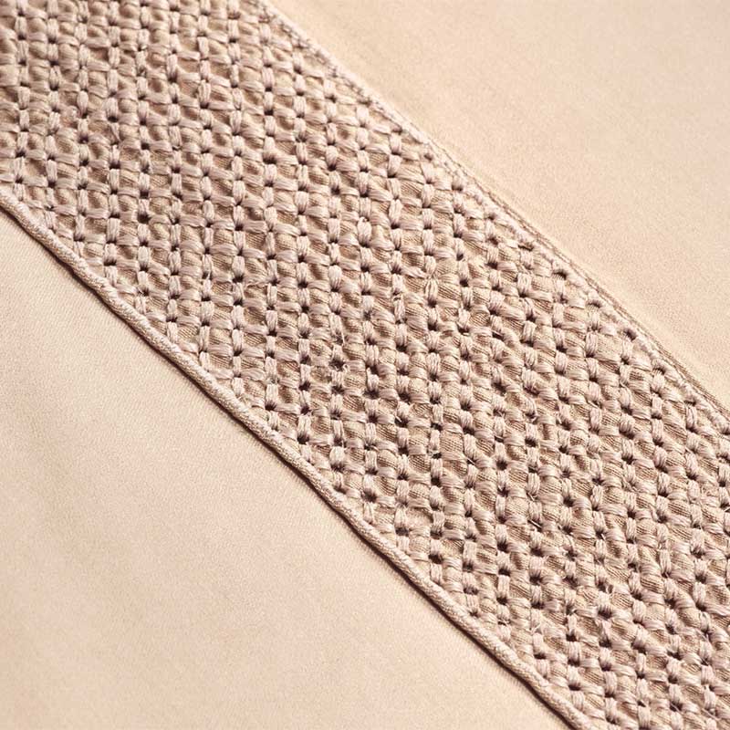 Σετ 2τμχ Μαξιλαροθήκες Hauz Vegan Silk Collection 52X92 Dusty Pink