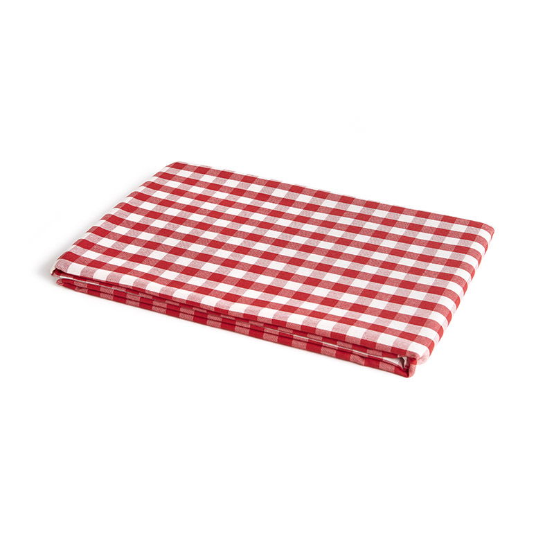 Τραπεζομάντηλο Καρό Αιγαίον 140X140 / Red