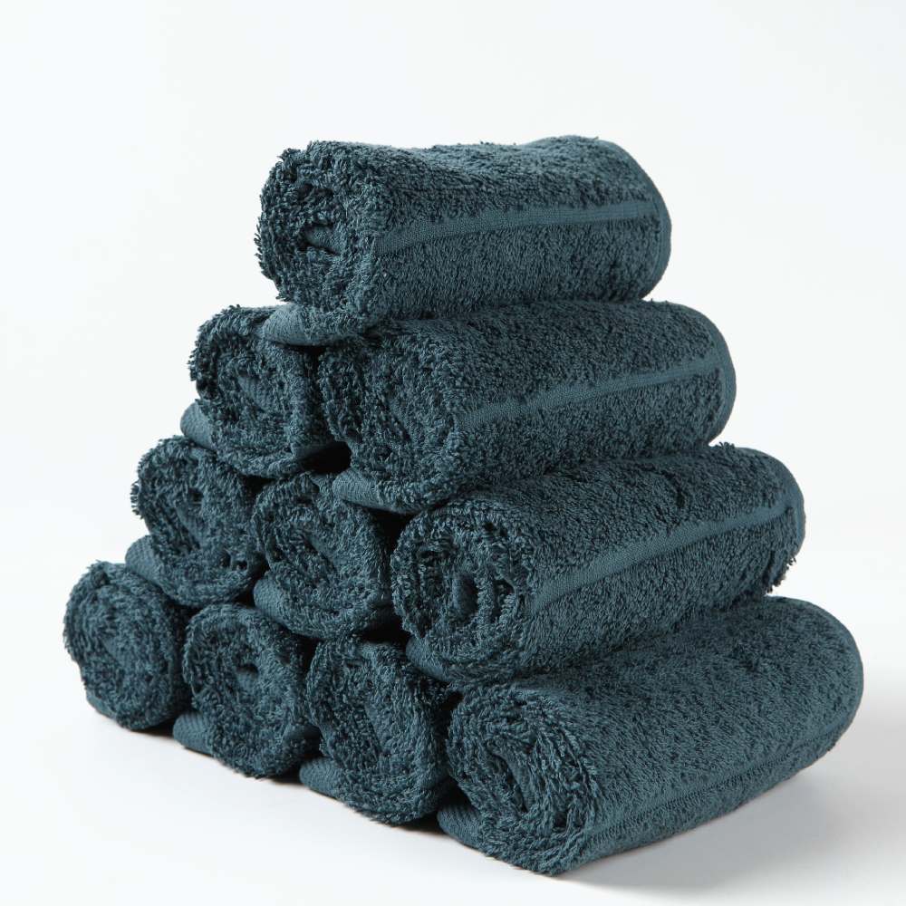Σετ 10τμχ Πετσέτες Cannon Cotton Fresh 30x50 / Dark Petrol