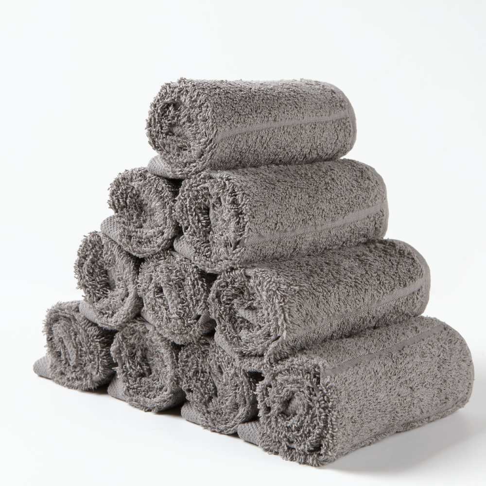 Σετ 10τμχ Πετσέτες Cannon Cotton Fresh 30x50 / Grey