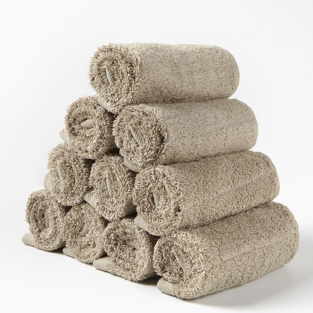 Σετ 10τμχ Πετσέτες Cannon Cotton Fresh 30x50 / Sand