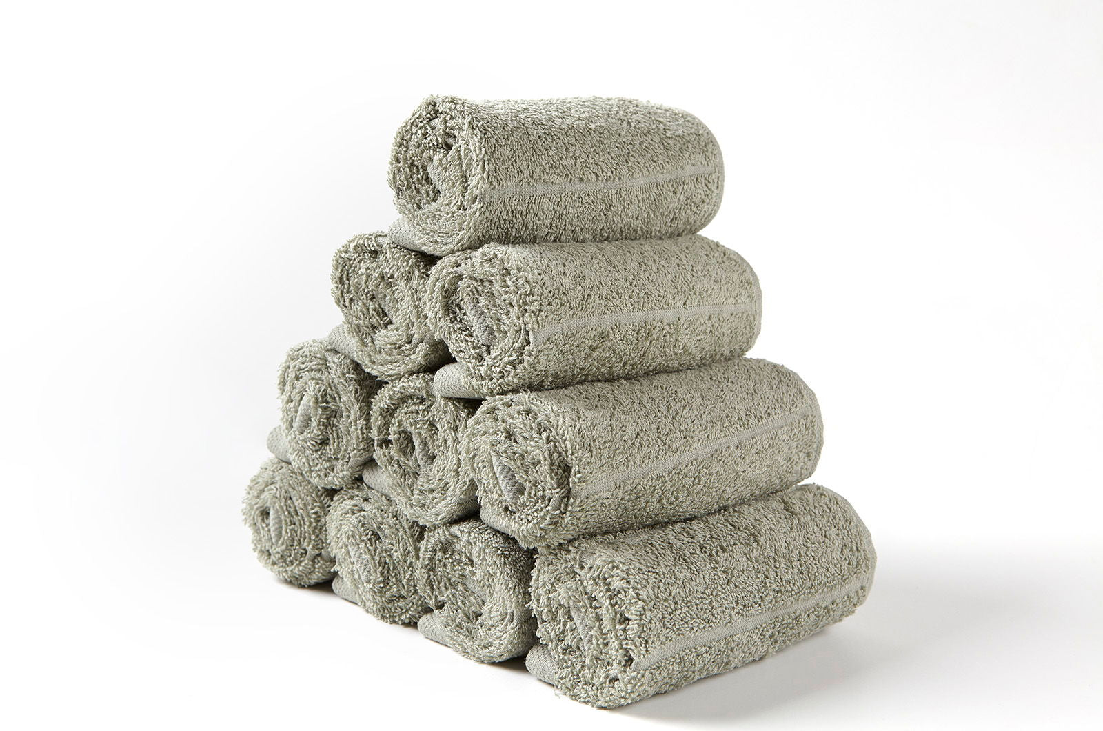 Σετ 10τμχ Πετσέτες Cannon Cotton Fresh 30x50 / Olive