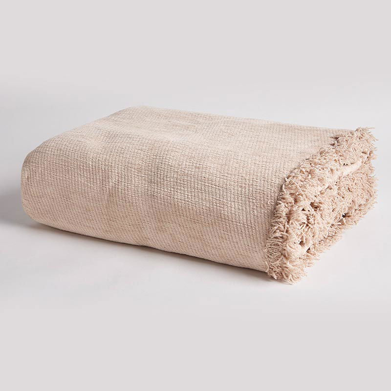 Ριχτάρι Hauz Chenille 180X215 / Linen
