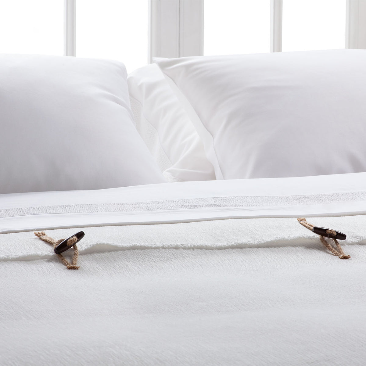 Κουβέρτα Hauz Chenille White